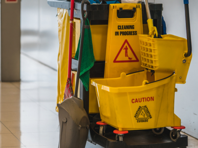 Supply cleaning assistant